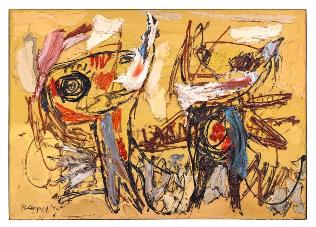 7-Appelsquash Karel Appel : entre salle d’exposition et salle des ventes