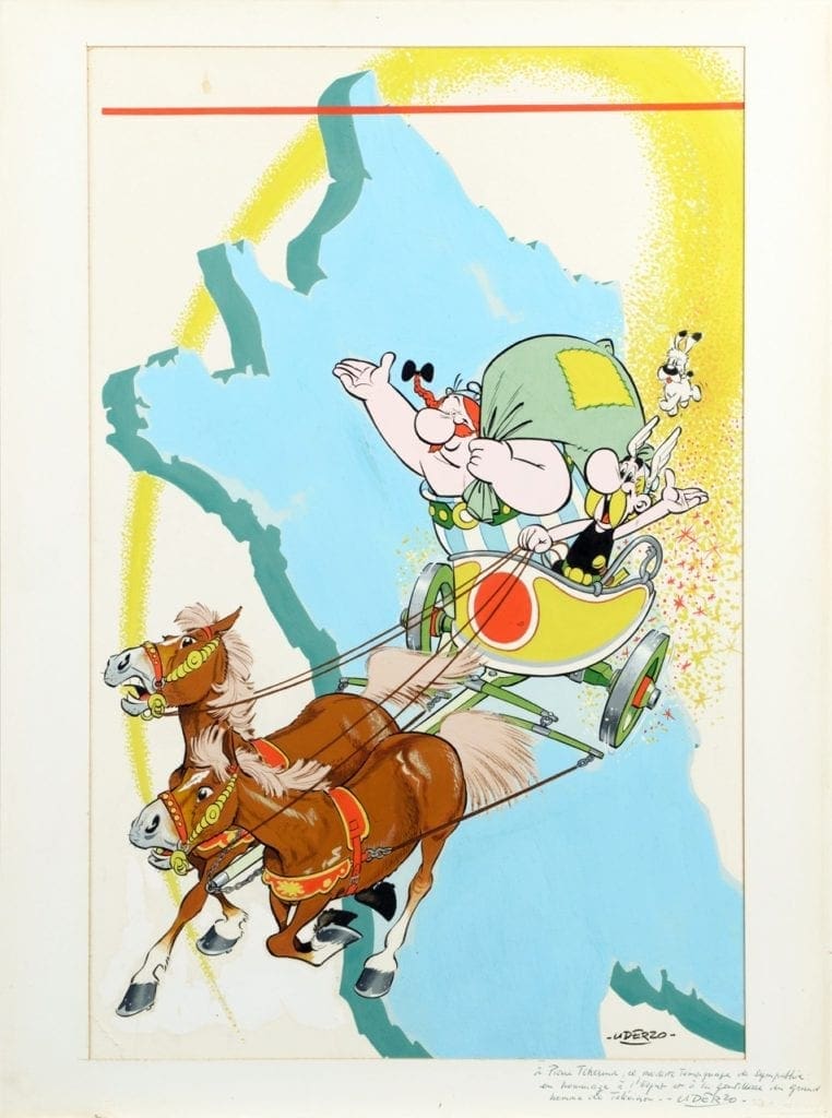 Pierre Tchernia télévision enchères BD bande dessinée Astérix