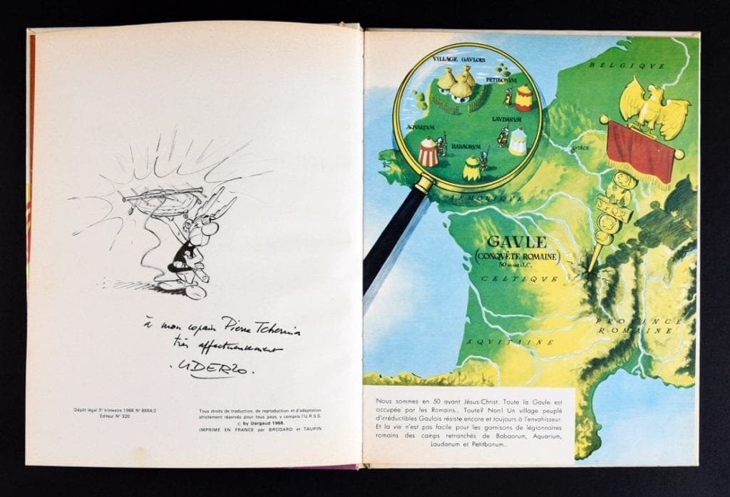 Pierre Tchernia télévision enchères bd bande dessinée Astérix