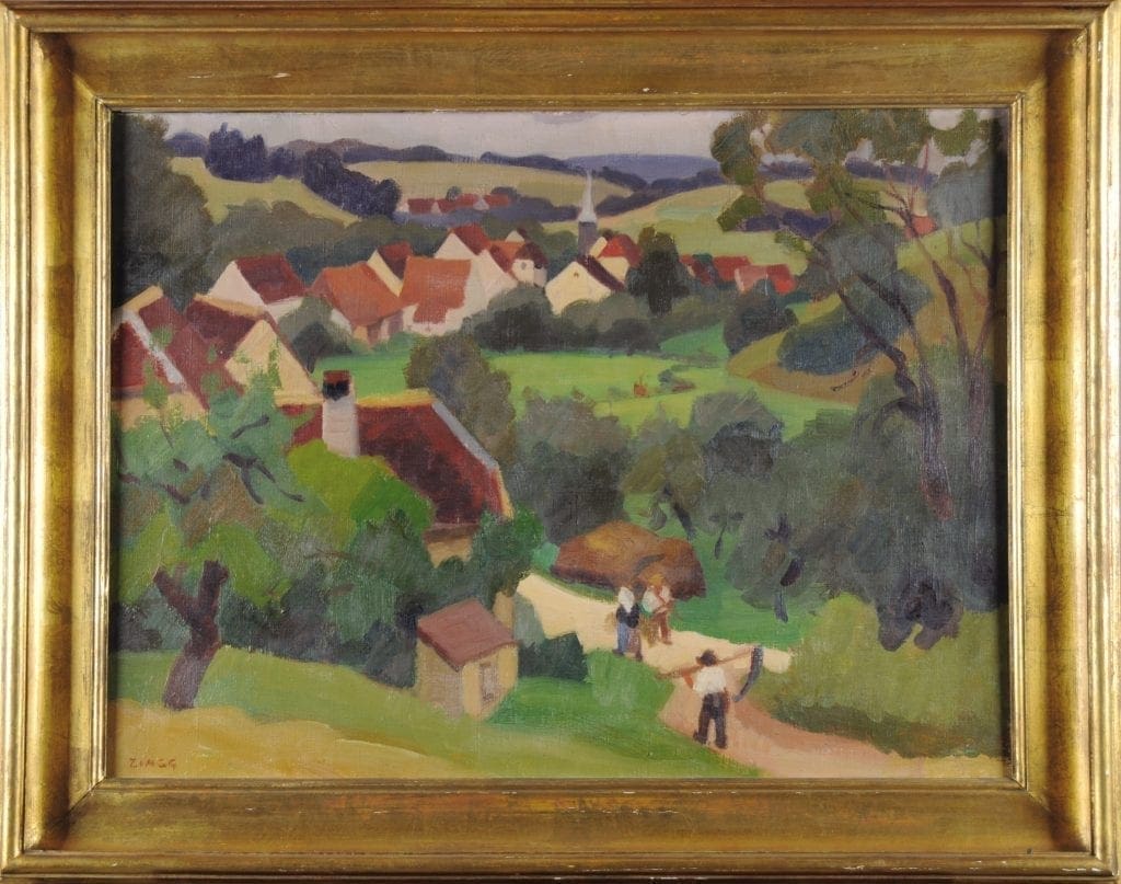 ZINGG "Village d'Issans près de Montbéliard"