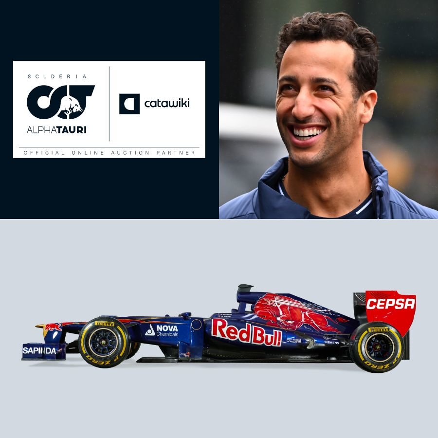 La Scuderia Toro Rosso de 2012 : Une pièce historique aux enchères 0