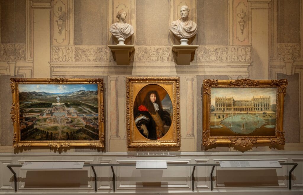 Vue de la Galerie de l'histoire du château Vue de la Galerie de l'histoire du château